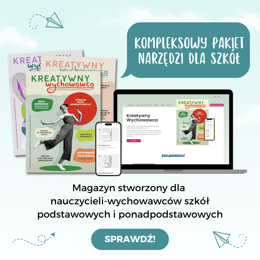 Popup - kreatywny wychowawca